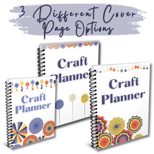 Blue Craft Planner – Digital Download