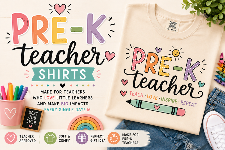 Pre-K Teacher Shirts