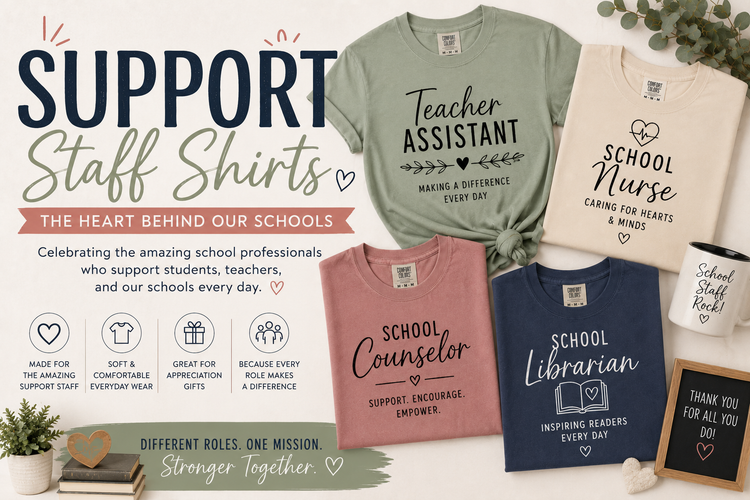 School Staff Shirts