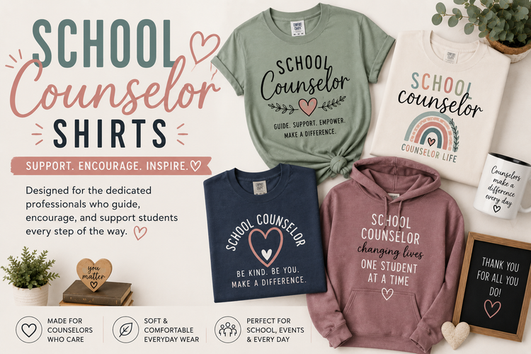 School Counselor Shirts