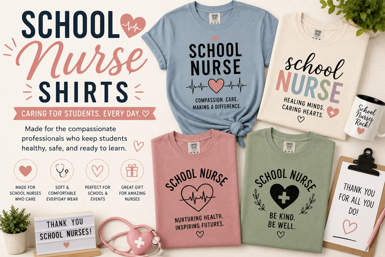 School Nurse Shirts