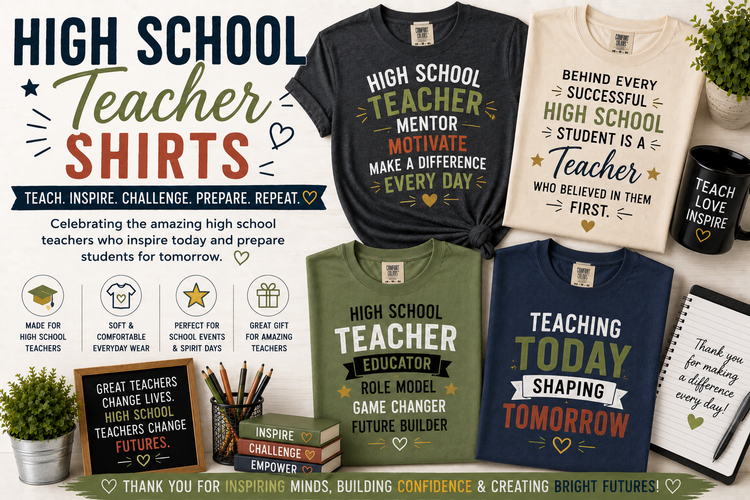 High School Teacher Shirts