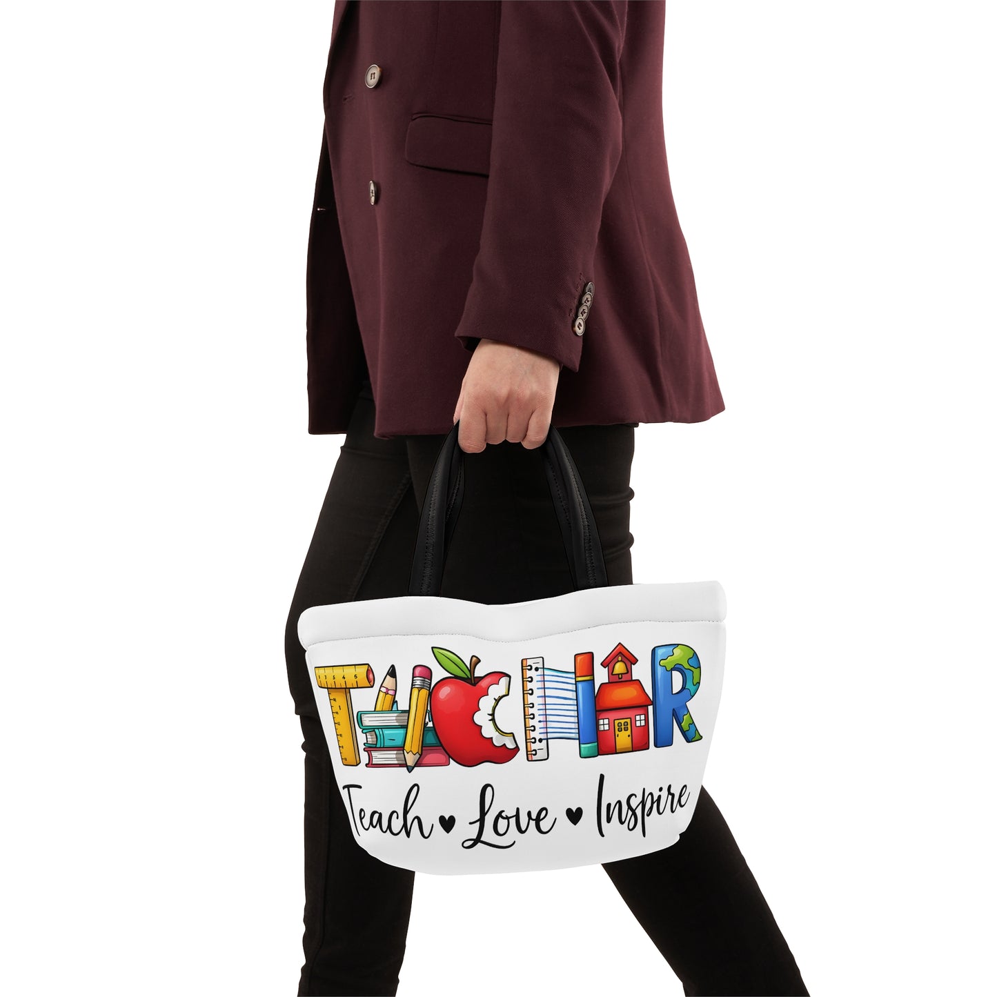 'Teach • Love • Inspire' Insulated Lunch Bag