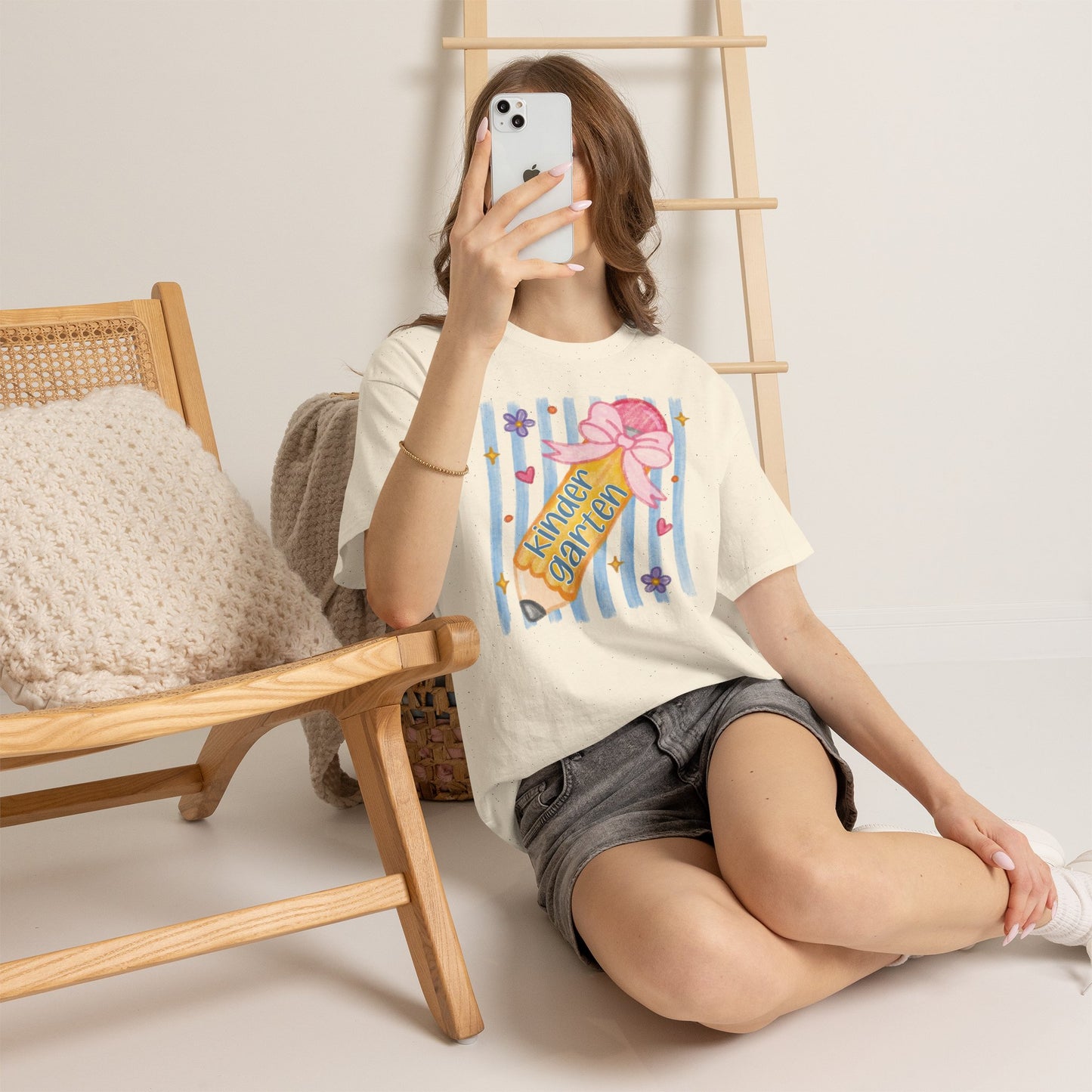 Kindergarten Pencil Tee - Gildan Heavy Cotton