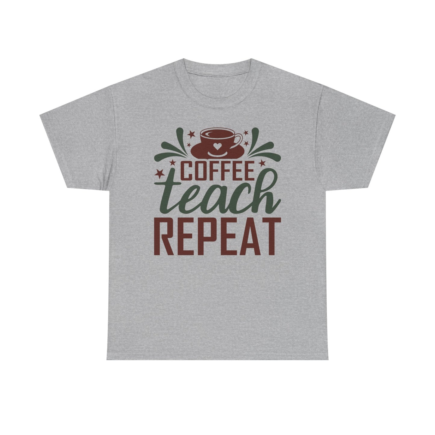 Teacher Coffee Tee — Gildan Heavy Cotton