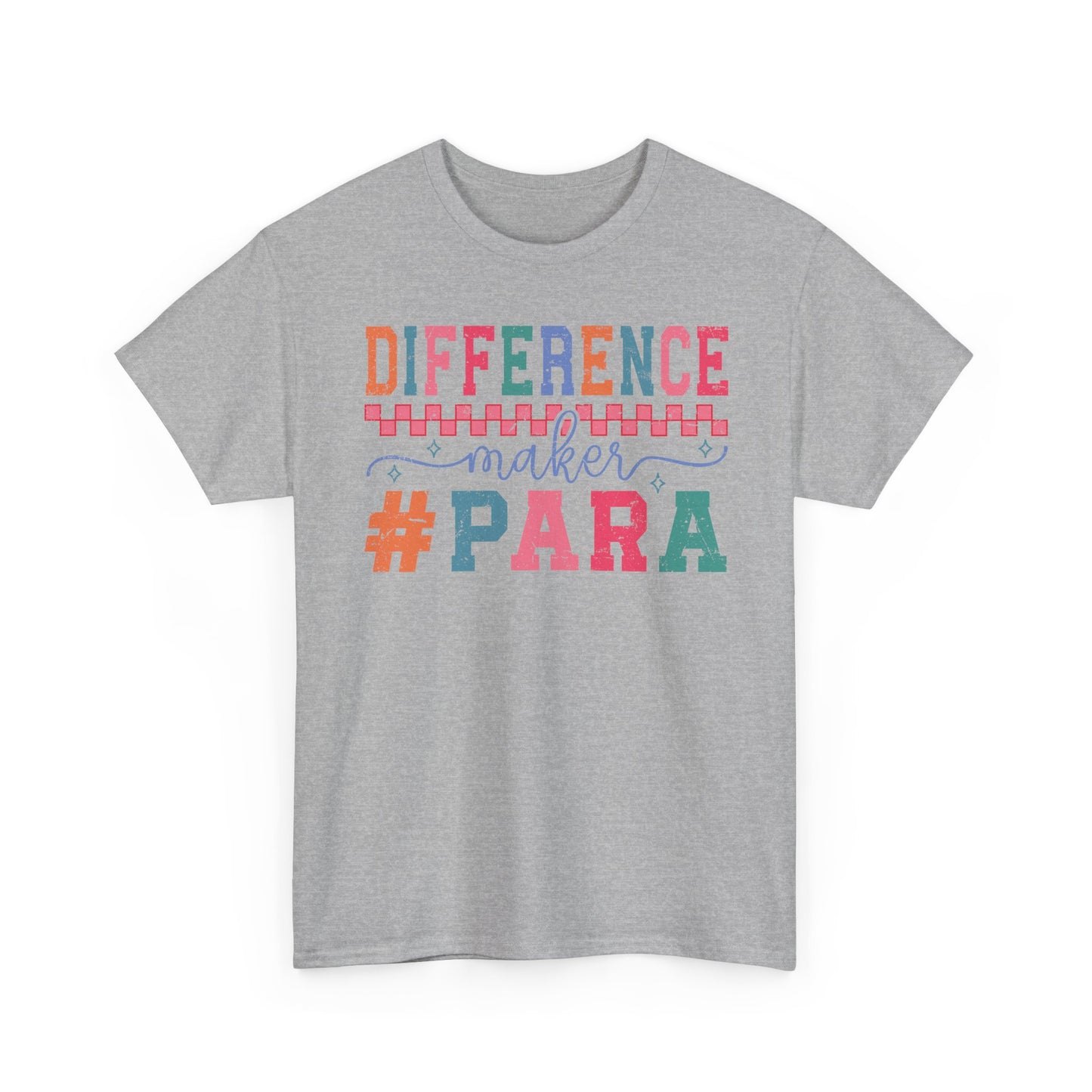 Difference Maker #Para T-Shirt — Gildan Heavy Cotton