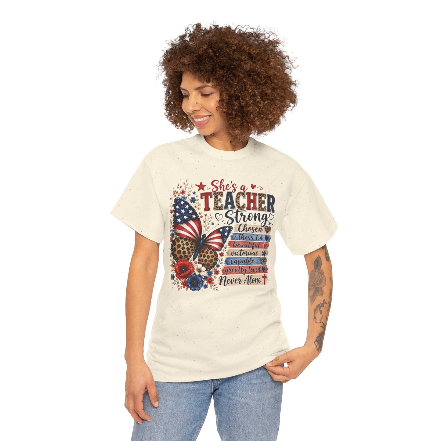 She's a Teacher - Gildan Heavy Cotton