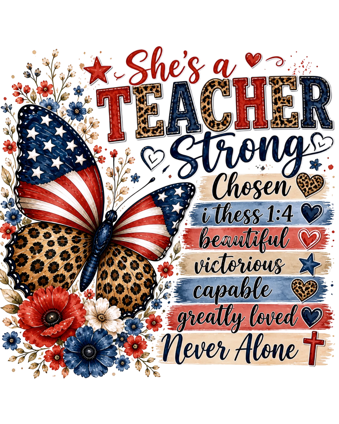 She's a Teacher - Gildan Heavy Cotton