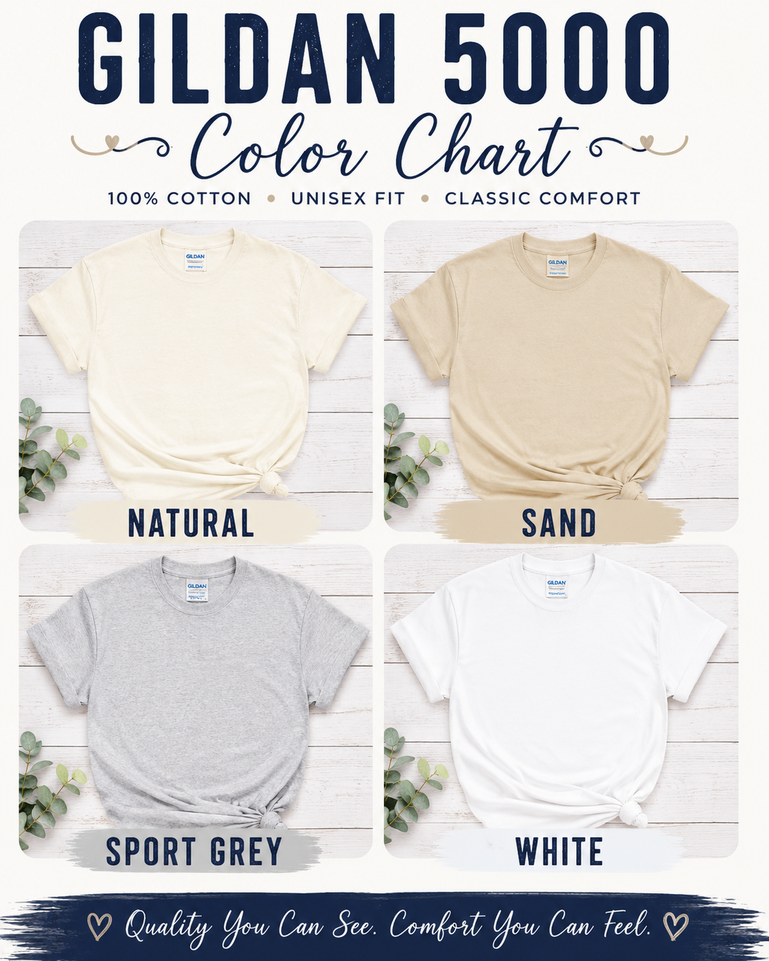 Teacher Floral T-Shirt — Gildan Heavy Cotton