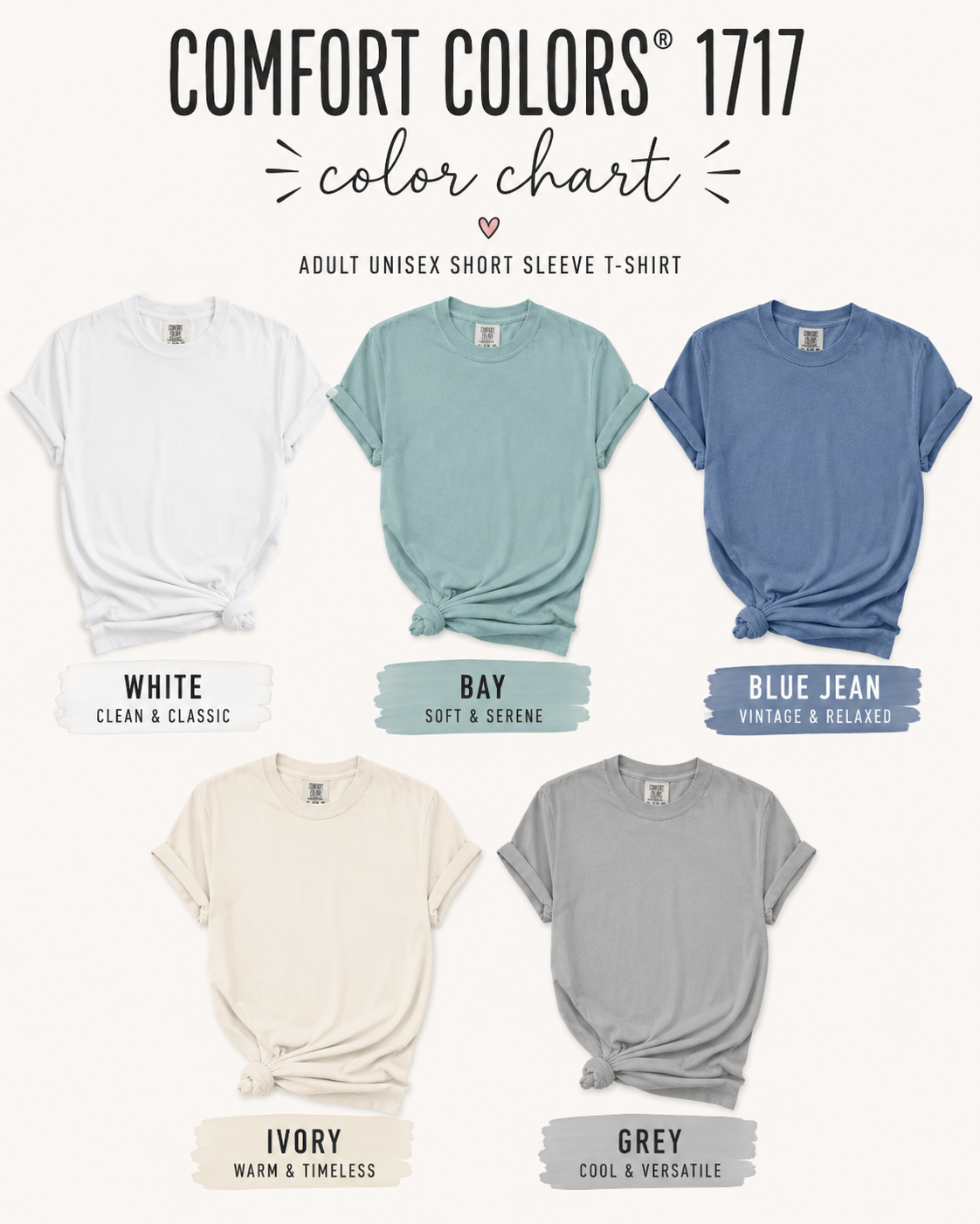 Teacher Floral T‑Shirt — Comfort Colors