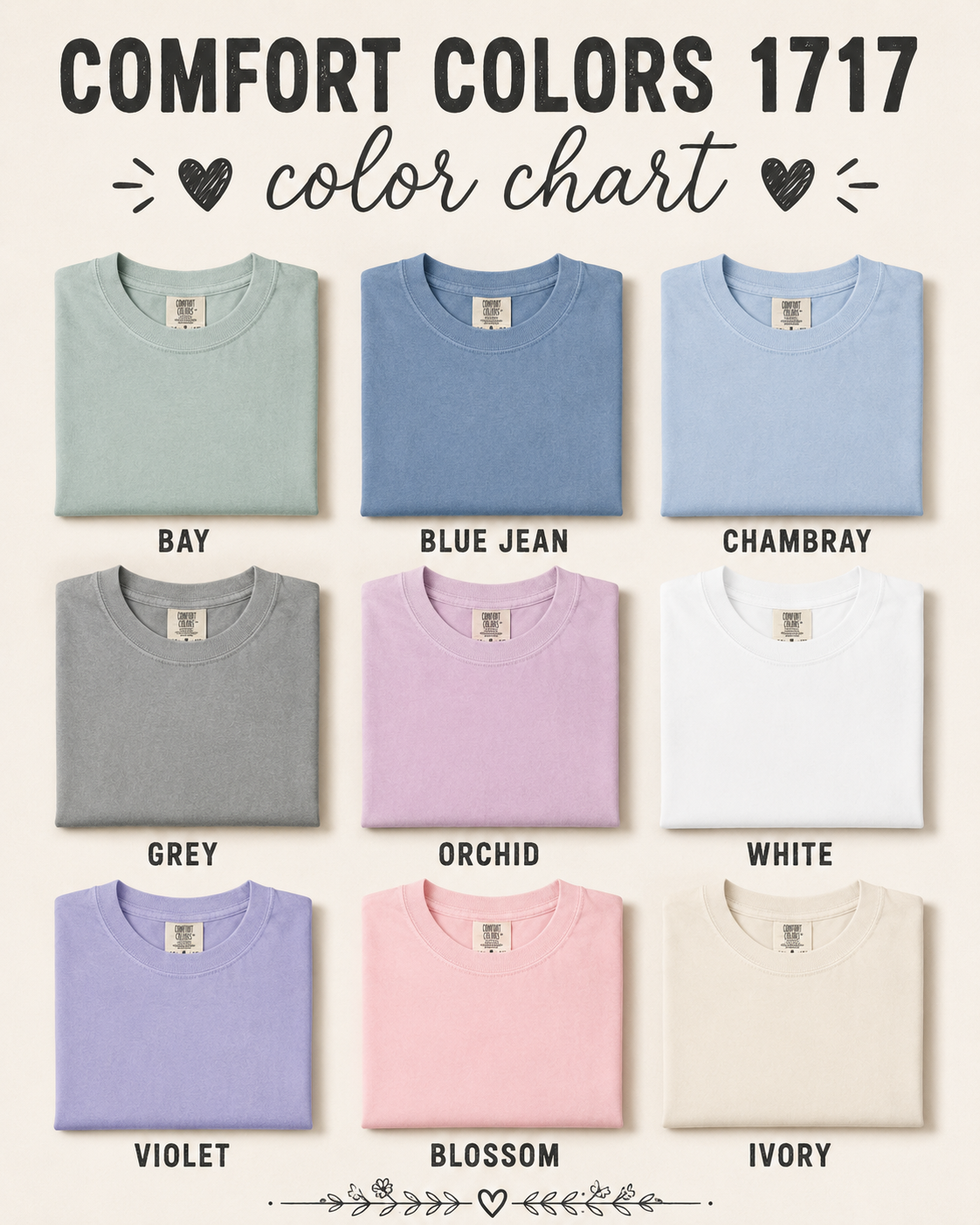 Paraprofessional Floral T‑Shirt - Comfort Colors