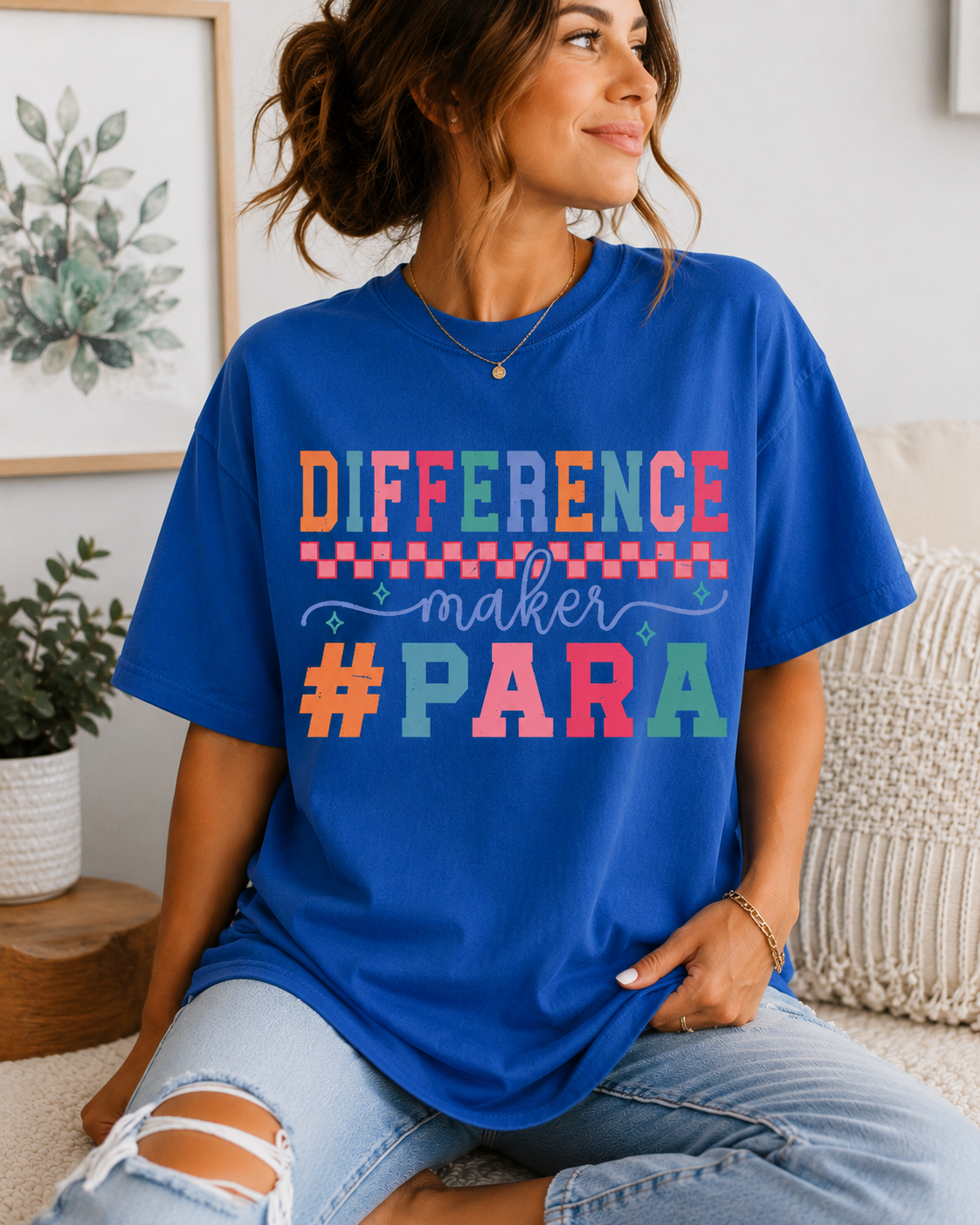 Difference Maker #Para T-Shirt — Gildan Heavy Cotton