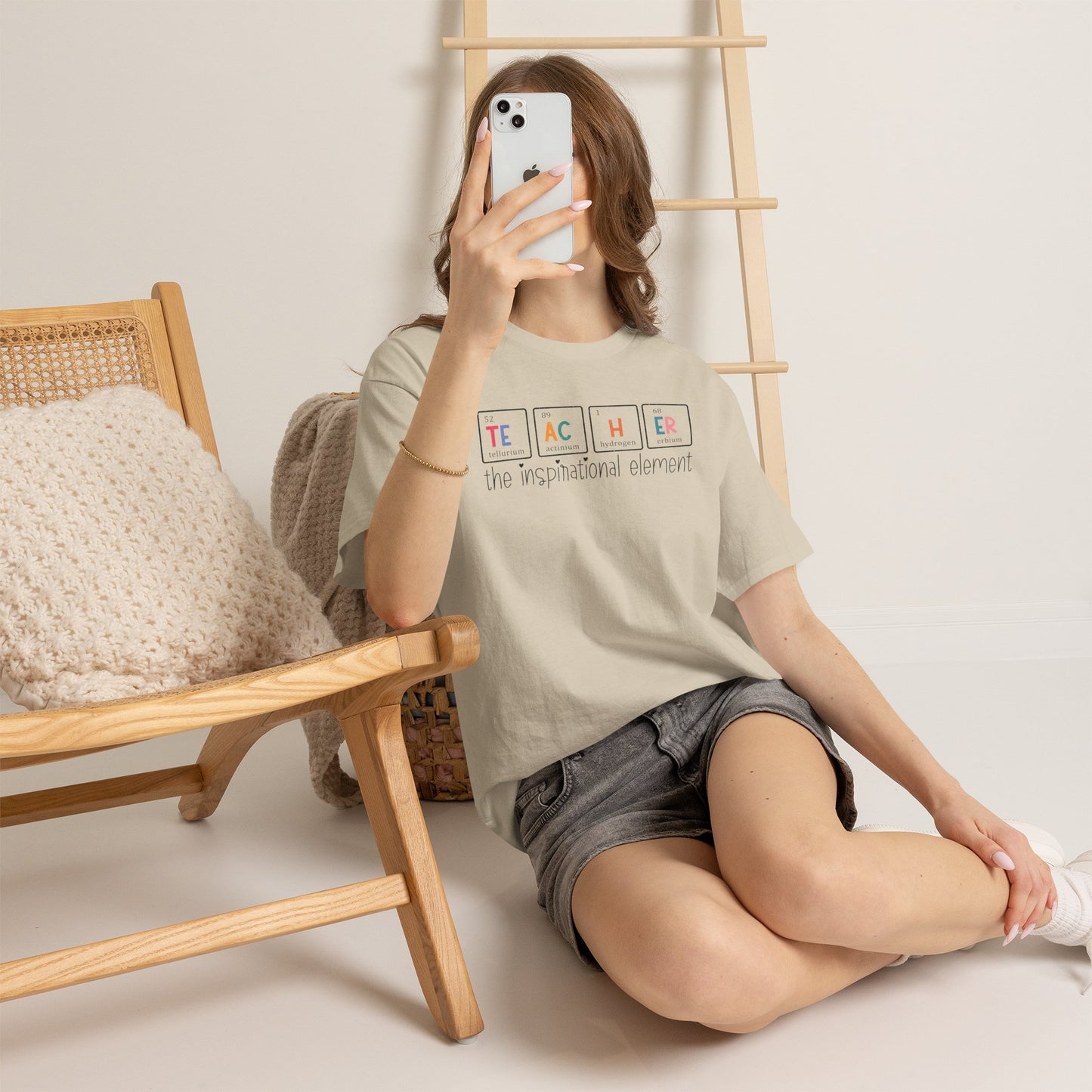 Teacher Element Graphic Tee - Gildan Heavy Cotton