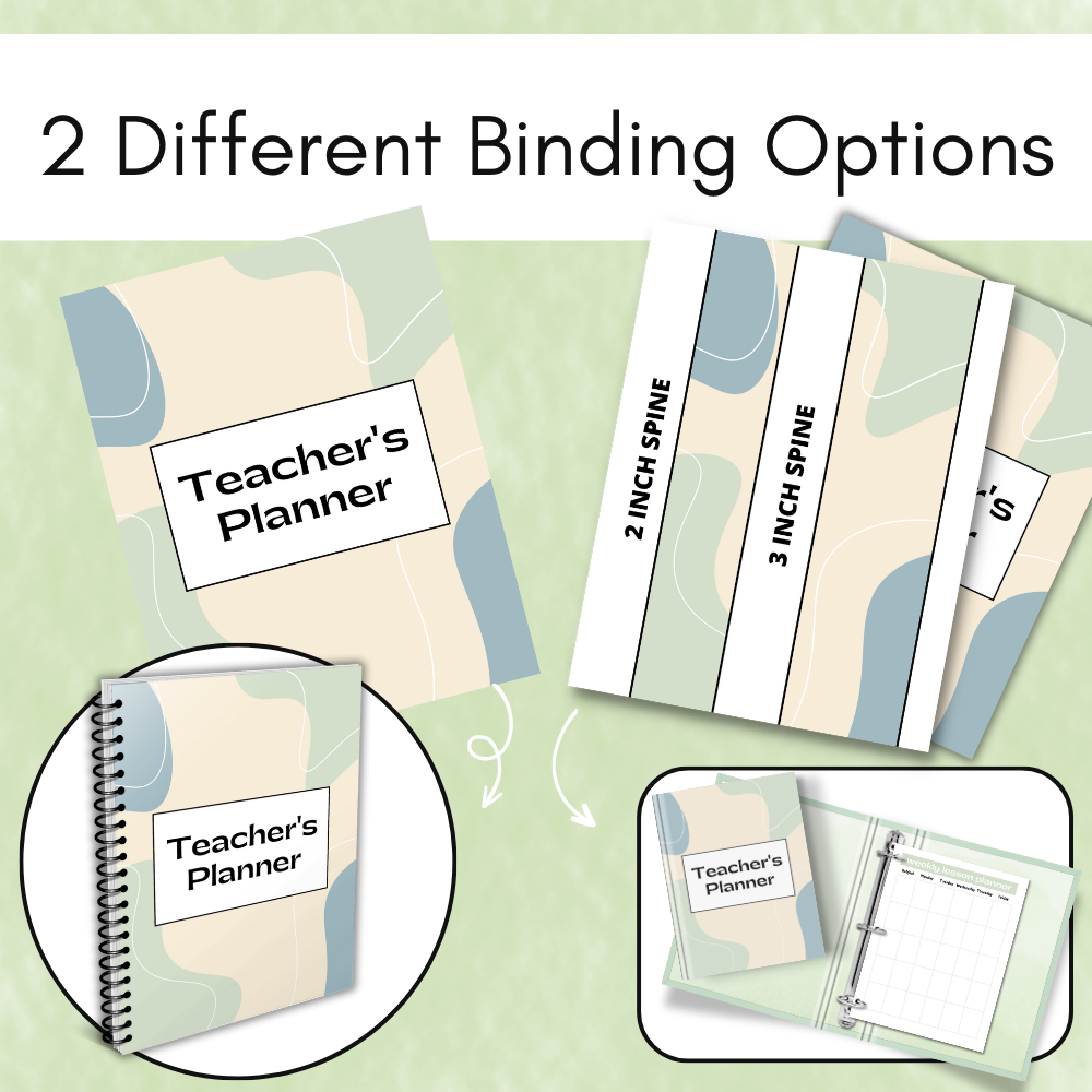 Teacher’s Planner | Printable Teacher Organization Binder