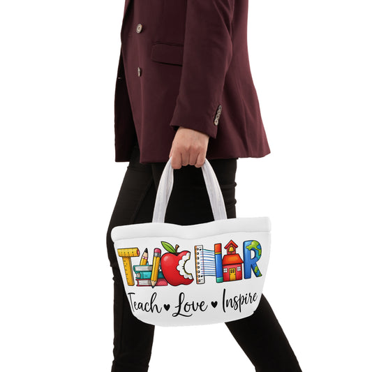 'Teach • Love • Inspire' Insulated Lunch Bag