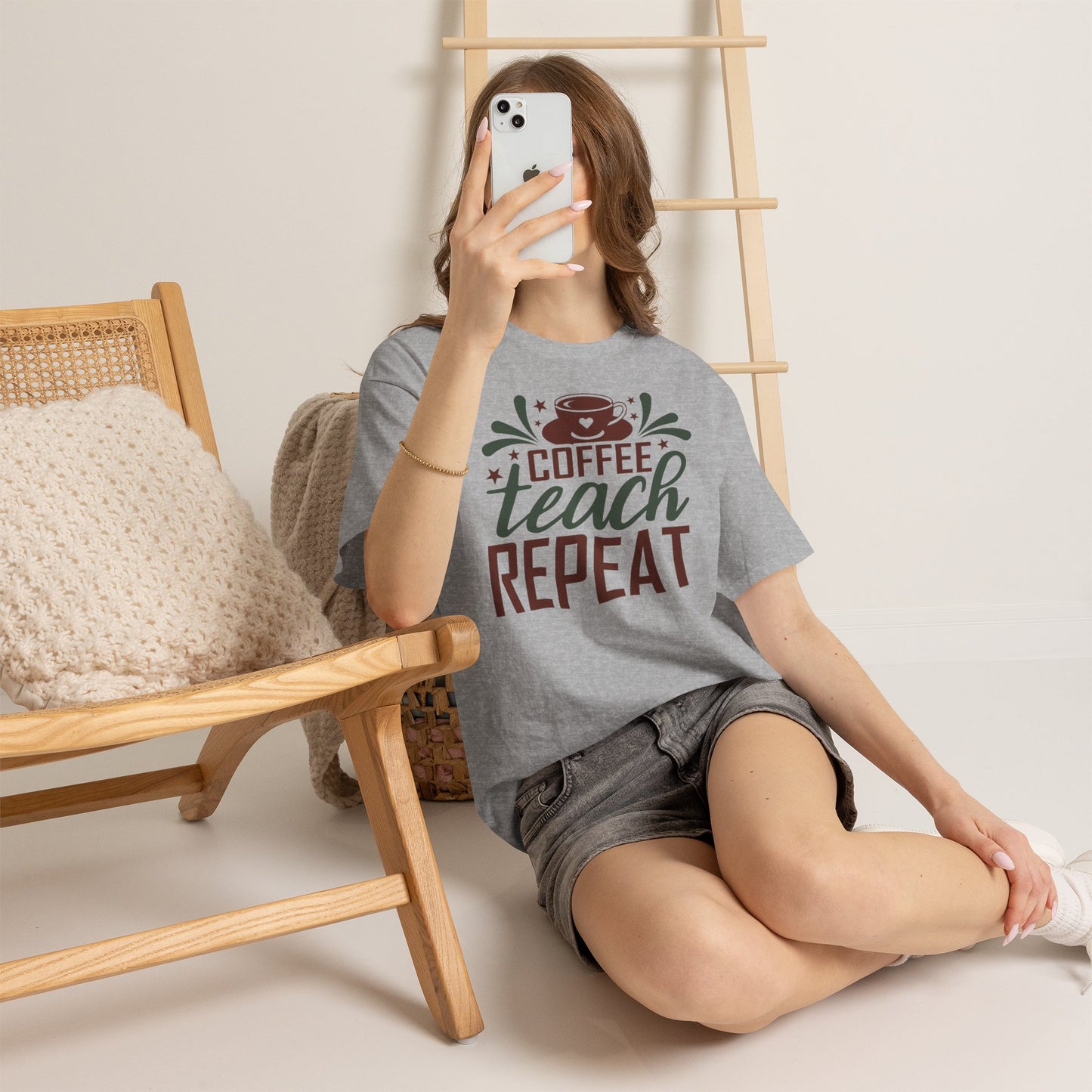 Teacher Coffee Tee — Gildan Heavy Cotton