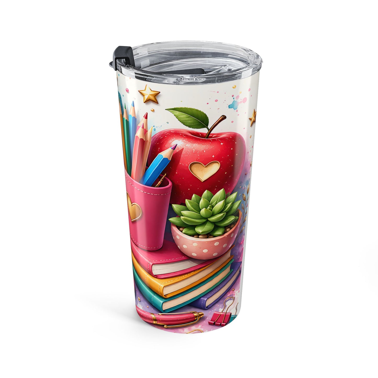 Personalized Teacher Pencil Cup 20oz Tumbler