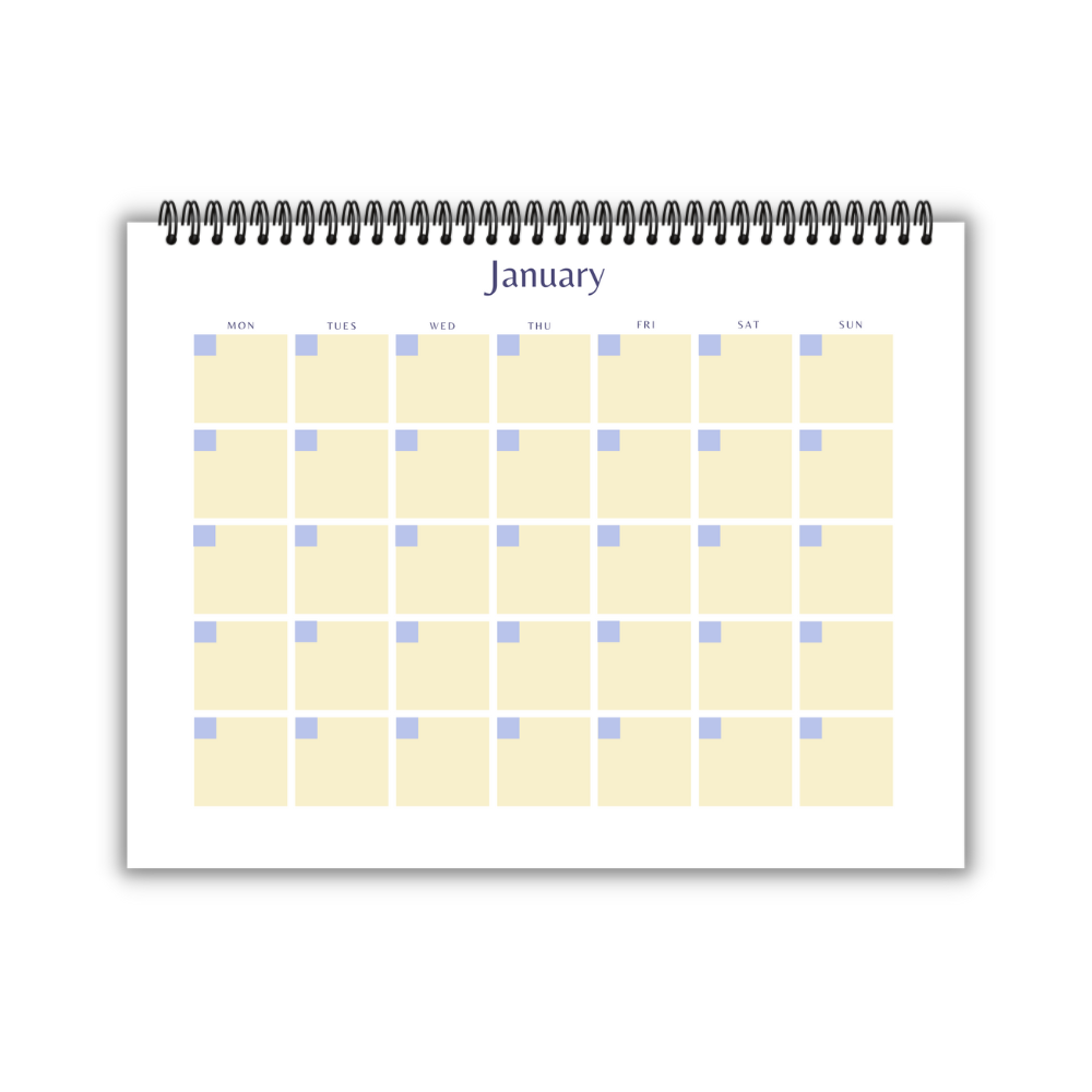 Blue Craft Planner – Digital Download