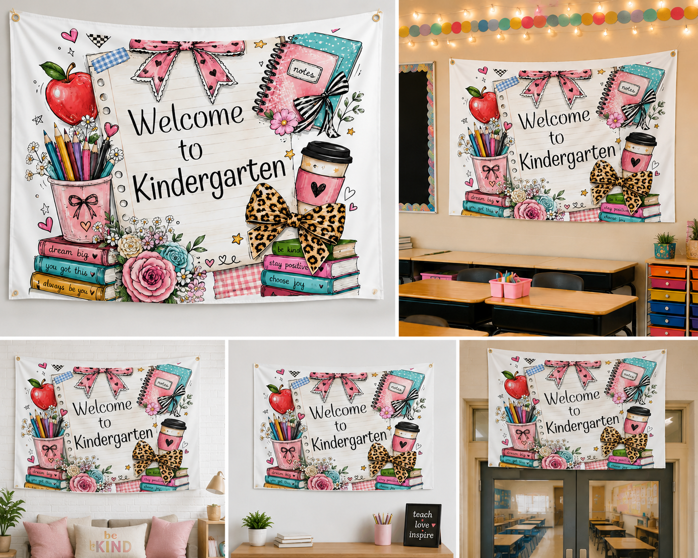 "Welcome to" Personalized Wall Tapestry